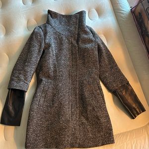 Reitmans pleather sleeve jacket